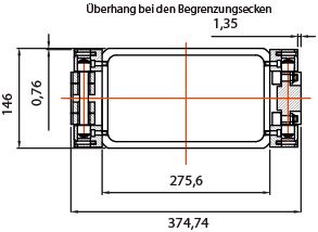 PLC 125 Standardabschnitt A-A